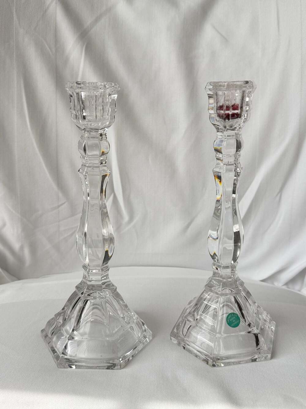 Tiffany & Co. Home Essentials 10” Square Candlestick - Set of 2 (Retail: $540)